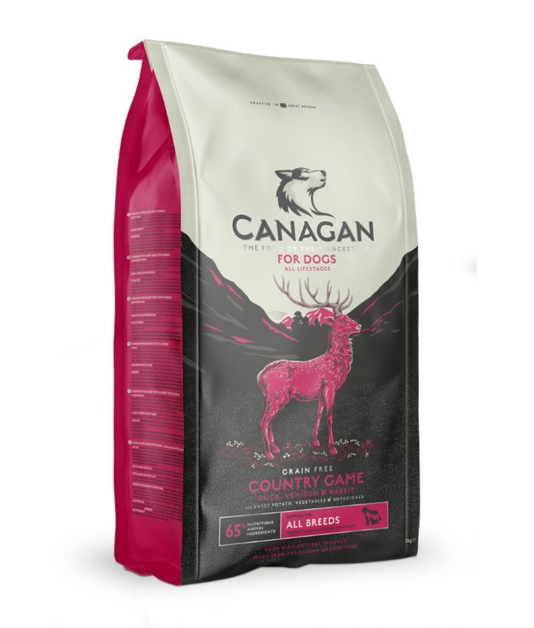 [300769_12KG-NA] Canagan Country Game Dry Dog Food