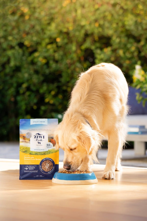 [ZPSDC_1.5KG-NA] ZIWI Peak Steam & Dried Cage-Free Chicken with Orchard Fruits Recipe Dry Dog Food