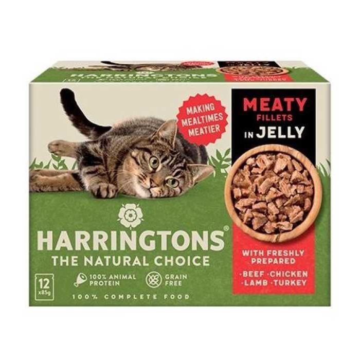 Harringtons Meat in Jelly Wet Cat Food Multipack