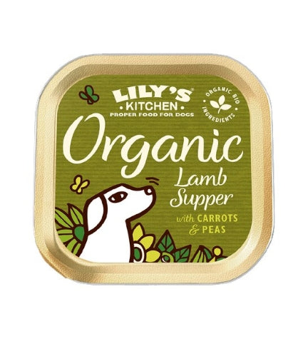 [101185-1] Lily's Kitchen Organic Lamb Supper Wet Dog Food 150G