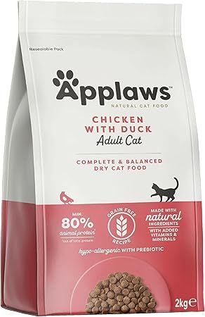 Applaws Chicken & Duck Adult Dry Cat Food 2KG