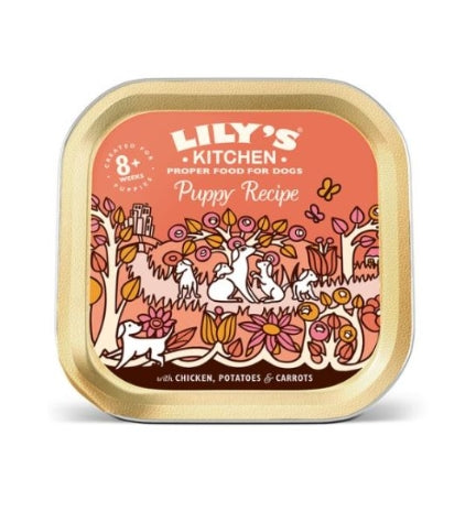 [101177-1] Lily's Kitchen Chicken Recipe Puppy Food 150G