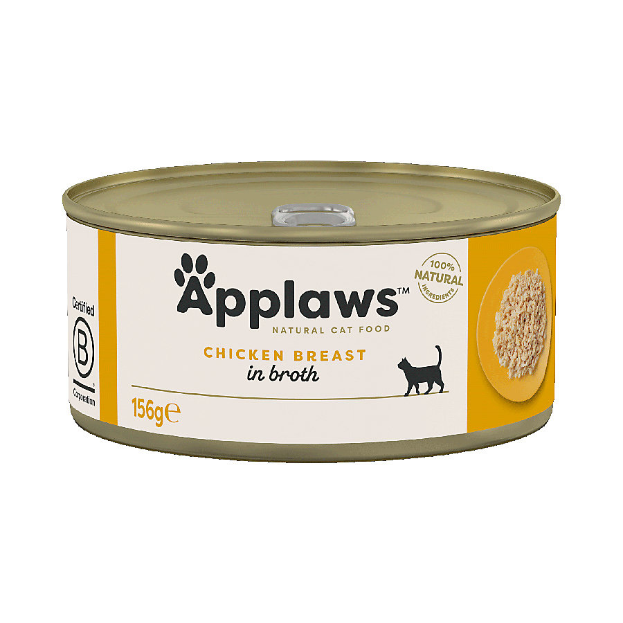 Applaws Chicken Breast in Broth Wet Cat Food 156g Tin