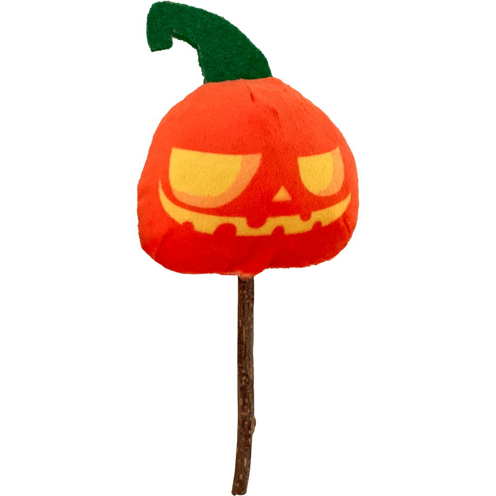[BOC6173986] Bobby Cat Toy Fright Pumpkin with Silvervine 15 cm