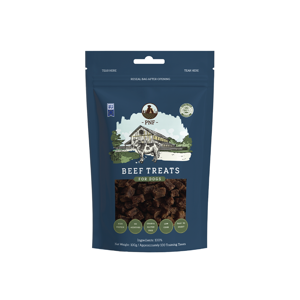Pet Natural Farm Beef Training Treats 100g